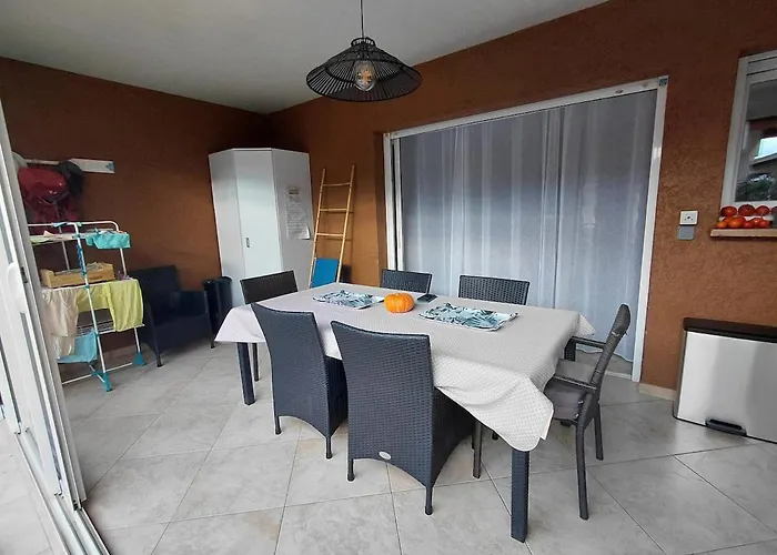 4 Pieces Dans Petite Calme, Climatisation Et Piscine 公寓 奥莱塔